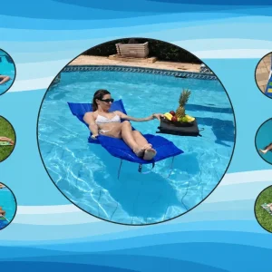 Colchão Multiuso Flutuante Não É Inflavel Flutua Ate 110 Kg