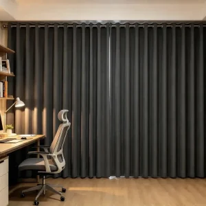 Cortina Blackout 4 M De Largura X 2,60 De Altura Cinza