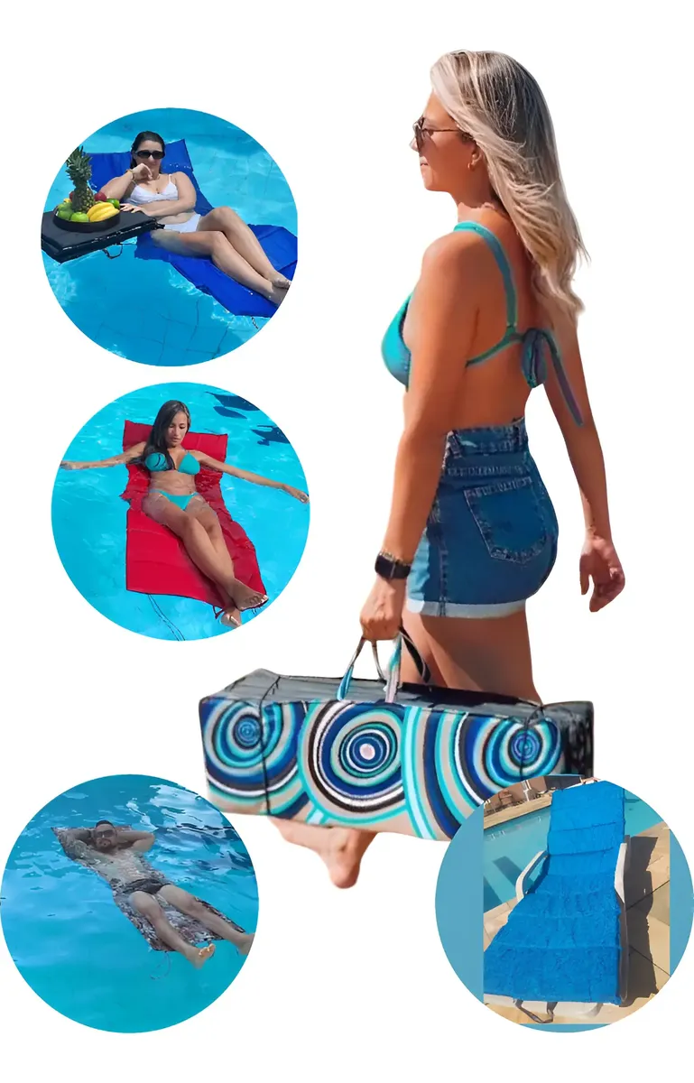 Colchão Boia Flutuante Praia Piscina Praia Exercícios Yoga
