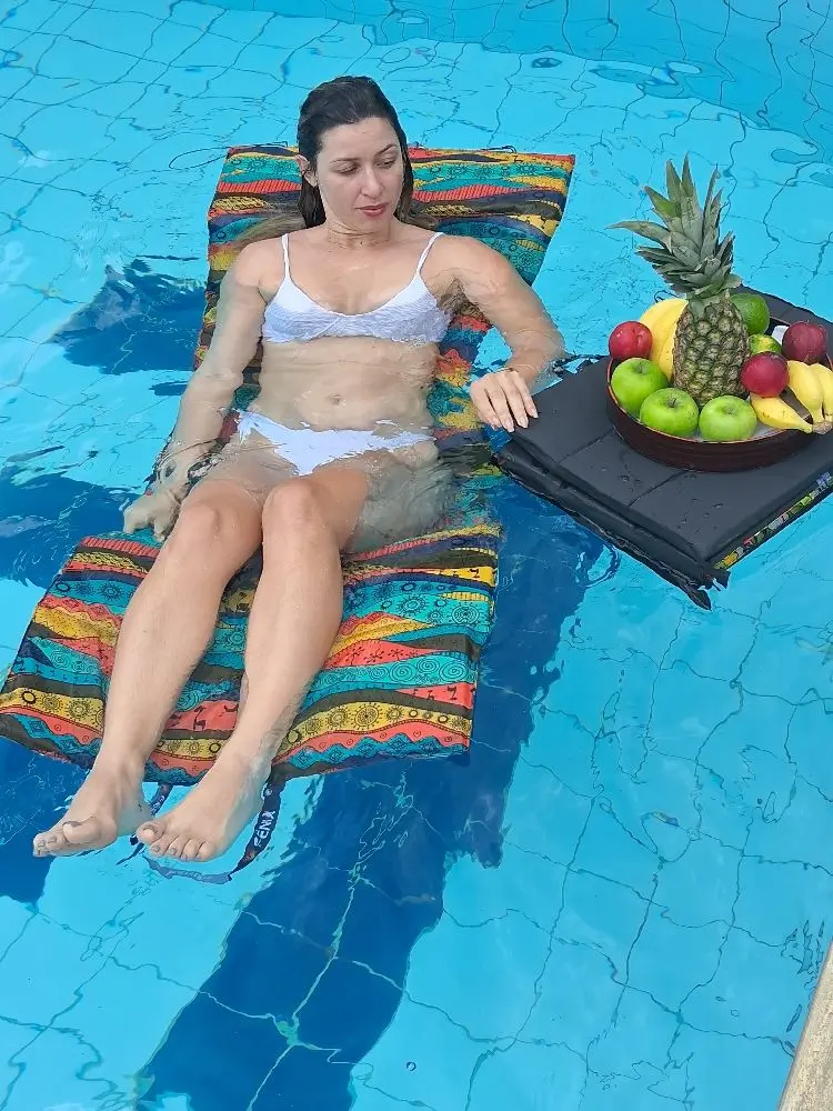 Boia Adulto Infantil Esteira Piscina Praia Flutuante Tapume