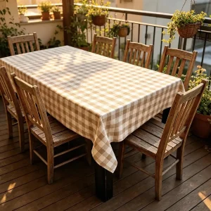 Toalha De Mesa Retangular 6 Lugares 145x220 Cm
