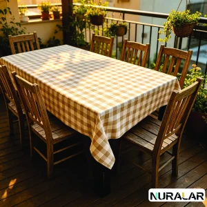 Toalha De Mesa Retangular 6 Lugares 145x220 Cm